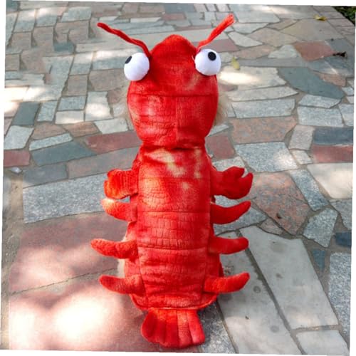 Disfraz de langosta rojo para perros XL Halloween miniatura 4