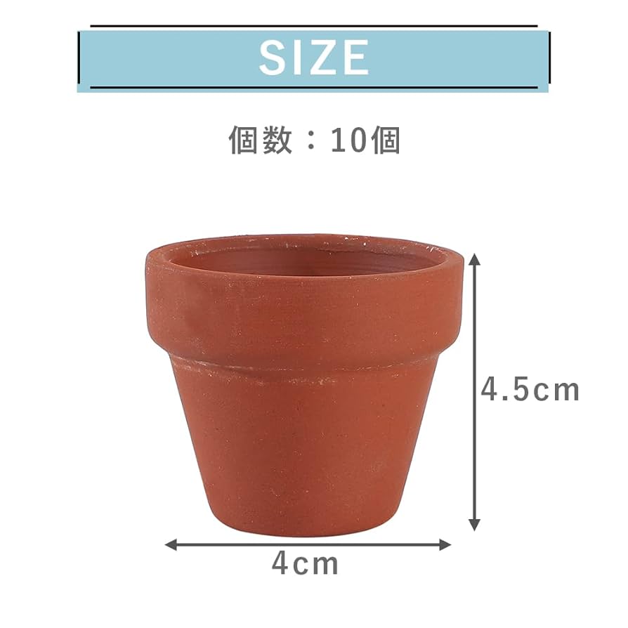 No.074 新品植木鉢 多肉植物鉢 サボテン 陶器製4個セット No.074 新品植木鉢 多肉植物鉢 サボテン 陶器製4個セット