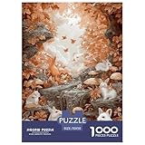 🌸【Juego de Rompecabezas y Juego Familiar】Cuando construyas este rompecabezas de 1000 piezas, la alegría de la fiesta aumentará, fortalecerá el cariño entre amigos, familiares, amores y también un recuerdo común agradable e inolvidable.