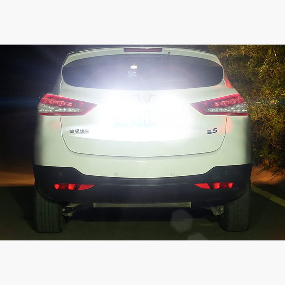 Coche Led Luz De Marcha Atrás, 6000k Lámpara De Marcha Atrás Auxiliar, Luz De Freno Deestacionamiento Brillante Luz De Marcha Atrás Sistema De Iluminación LED Para Cámara De Respaldo De Coche