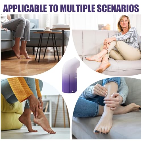 Cubo de masaje para pies con asa y base de estimulación para el baño 5