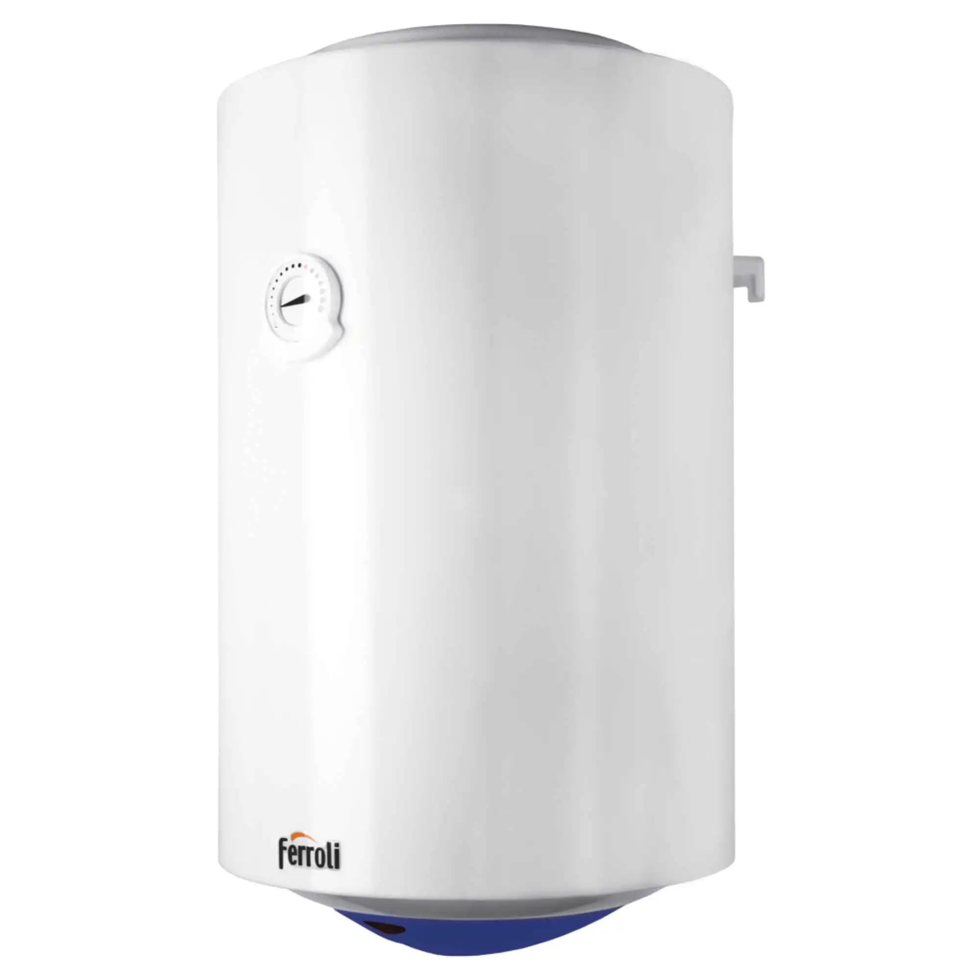Ferroli Calypso Scaldabagno Elettrico Verticale 50 LT, Classe Energetica C