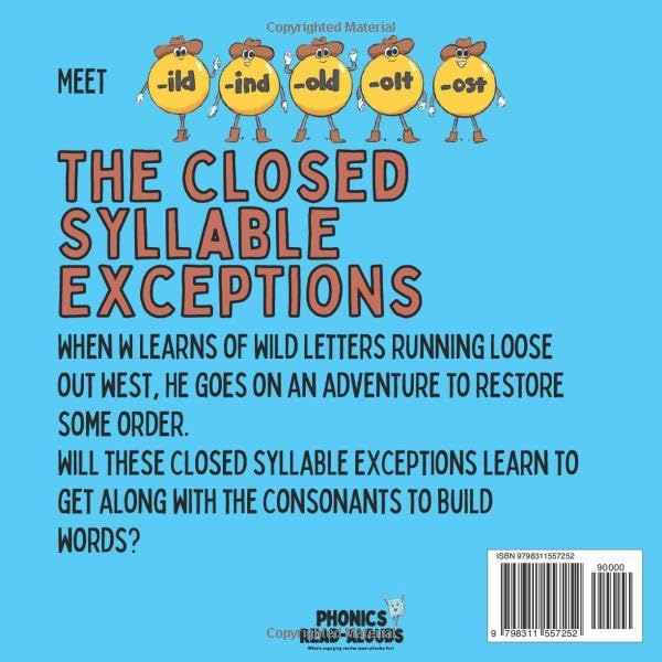 The Not-So-Wild Closed Syllable Exceptions (Phonics Read-Alouds Series) - Image 2
