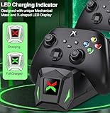 Dual Charging Dock for X box Controller 2x5520 mWh Rechargeable Battery Packs for Xbox Series X|S,Xbox One/Elite/S|X,Fast Charging Controller Charger Station with LED Display & Overcharge Protection - Image 4