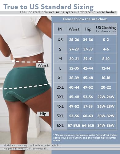 Image of Goat Union Organic Cotton Boyleg Period Underwear for Women & Teens - Moderate Absorbency Period Panty