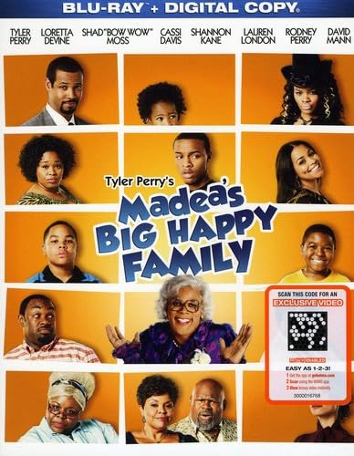 Amazon.com: Madea's Big Happy Family [Blu-ray + Digital Copy] : Tyler