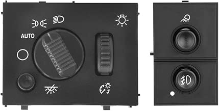 Fits Chevy Silverado Headlight Switch & Fog Lamp Cargo Light Control fits GMC Sierra 2003 2004 2005 2006 2007 - coolthings.us