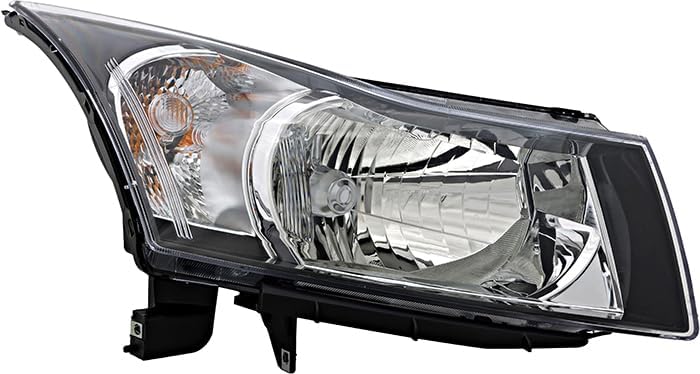 Miniatura 9 de Gold Shrine Para Chevrolet Chevy Cruze Faros Lámparas Set 2012 2013 2014 2015 Halógeno Conductor y Pasajero Lado