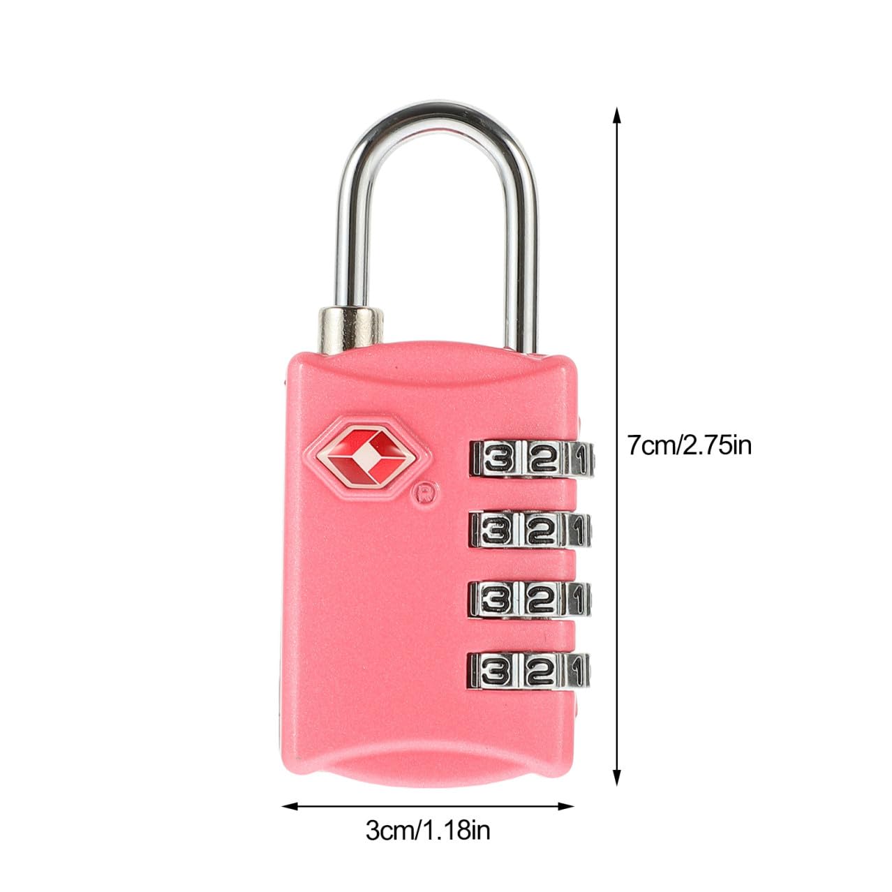 UKCOCO 3 Cerraduras De Combinación Con Contraseña Para Equipaje Compatibles Con Cerraduras De Seguridad Para Viajes.