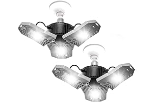 Bell + Howell Triburst 6500K LED Garage Light with 144 Bulbs