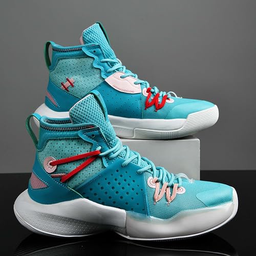 Large Size high top Anti Slip Basketball Shoes, Shock-Absorbing Sports Shoes2