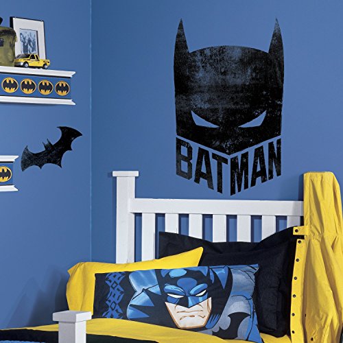 RoomMates RMK3115TB Batman Mask Peel and Stick Giant Wall Graphic