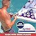 Play Platoon H2PONG Inflatable Party Pong Raft with Cooler, Includes 5 Ping Pong Balls - Floating Pool Party Game Float Set with Built in Cooler
