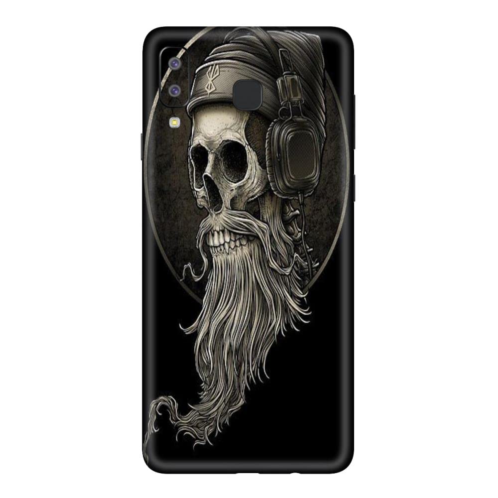 TOPPINGS Premium Vinyl Mobile Skins: Personalize & Protect Your Device with Stylish Precision-Fit Designs for Samsung Galaxy A8 StarDesign C05