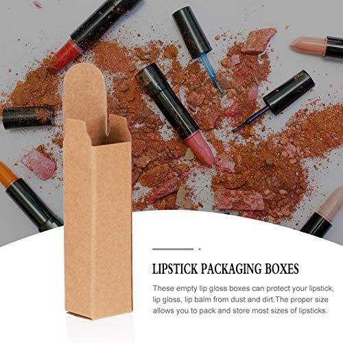 ARTIBETTER 50Pcs Vazio Recipientes Batom Lip Gloss Batom Perfume Caixas De Embalagem Caixa de Papel
