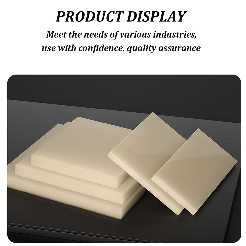 Hoja de plástico reutilizable ABS beige 300 mm x 300 mm 1 ud.(25mm)