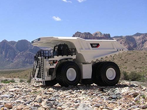 Miniatura 3 de Para DM CAT 797F Minería Camión volquete 150 DIECAST Modelo Acabado Coche Camión