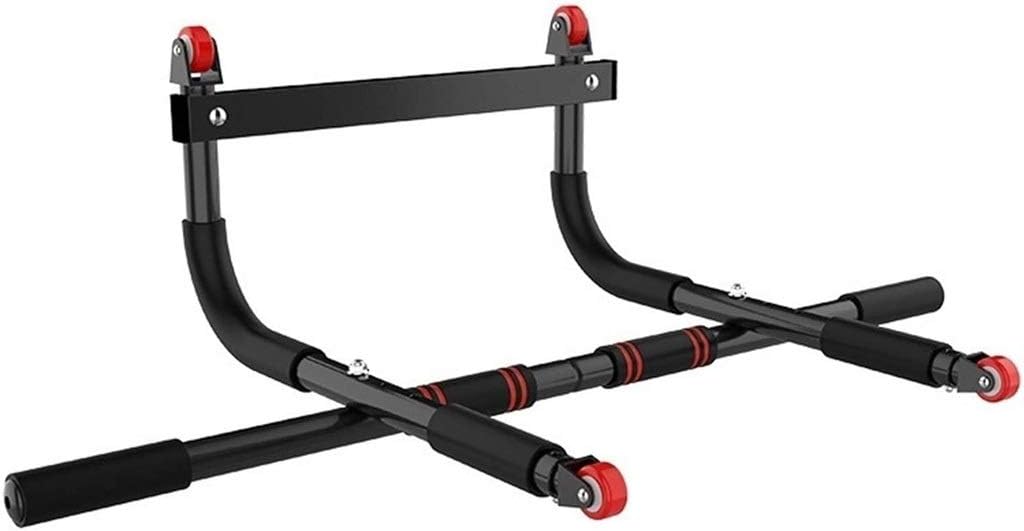 Indoor Fitness Door Frame Pull Up Bar Wall Chin Up Bar Adjustable Training Horizontal Bar Home Adults Workout Fitness Equipments