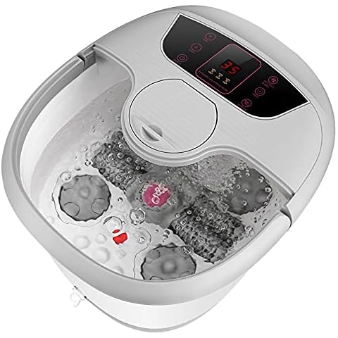 Masajeador de Baño de Spa para Pies con Calor y Burbujas Cover