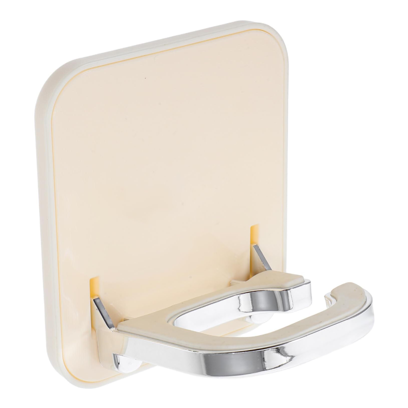 Holibanna Wall Mounted Blow Dryer Holder for Bathroom No Punch Design Hair Dryer Rack Elegant Storage for Hair Dryers Stylish and Convenient Bathroom Organizer