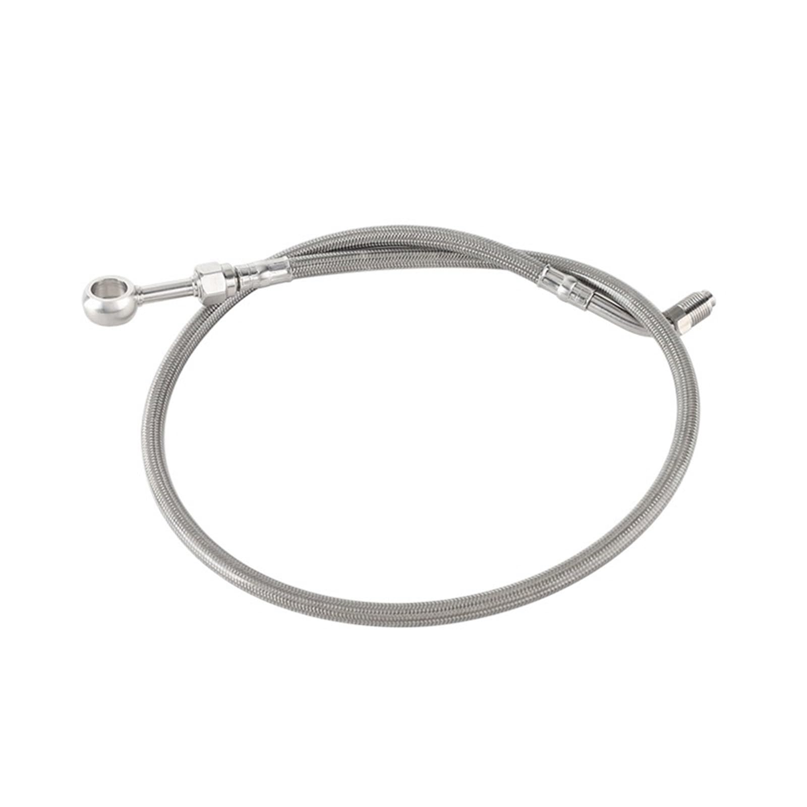 Zestaw naprawczy do linek hamulcowych Do Softail 2018-2023 Low Street Bob Przewody hamulcowe olejowy regulatorem ABS Banjo Przedni nad głową(75cm Silver Straight)