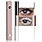 BINGBRUSH Dual-Ended Colored Mascara Smudge-Proof, Long-Lasting, Volumizing & Lengthening White Mascara Vibrant,Waterproof Eye Makeup (01-Black & White)