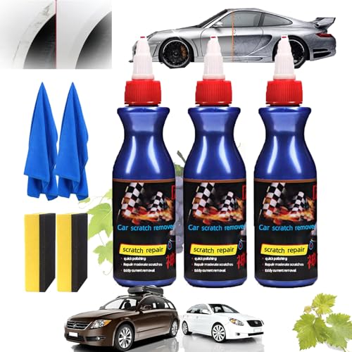 Cera de reparación de rayones para autos (3 piezas) miniatura 1