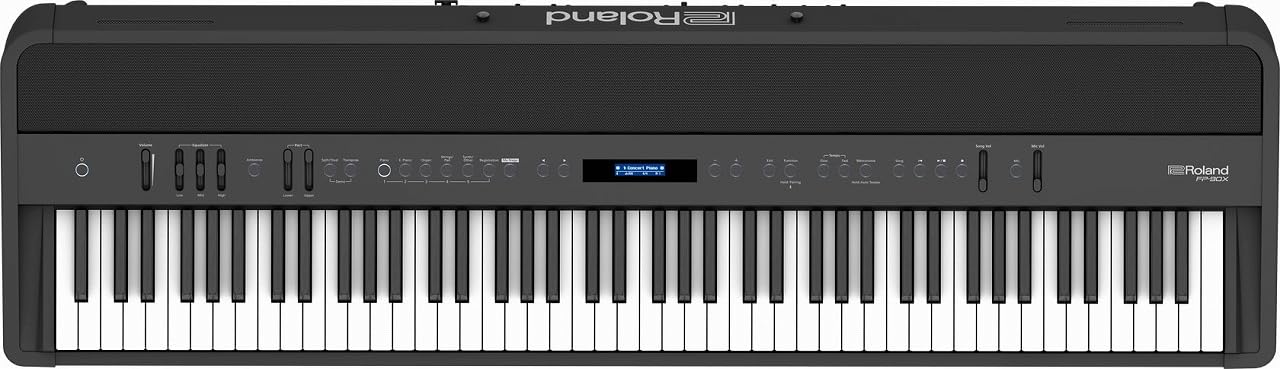 Roland FP-90X-BKブラック ピアノ88鍵盤 スタンド・ペダルセット ROLAND FP-90X-BK Digital Piano ブラック デジタルピアノ スタンド