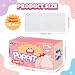 AGIFTMIND Pop Sheets for Stress Relief, 25 Sheets Bubble Popper Wrap Fidget Sensory Toys for Christmas White Elephant Gag Gifts (White-Heart, 25 Sheets)