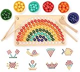 Kognitive Fahigkeriten Entwickeln: Die montessori spiel wurde entwickelt, um Gedächtnisentwicklung, Feinmotorik, Farberkennung und manuelle Koordination der Augen zu fördern, auf unterhaltsame und interaktive Art zu üben und damit Freunde, Eltern und Kinder eine gute gemeinsame Zeit verbringen!