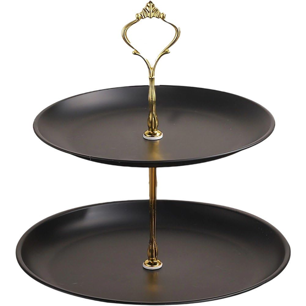 Plateau de service en acier inoxydable argenté pour décoration de mariage chic