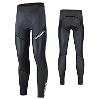 MEETWEE Ciclismo Lunghi Pantaloni Uomo, 3D Gel Imbottito Traspirante Compression Mutande