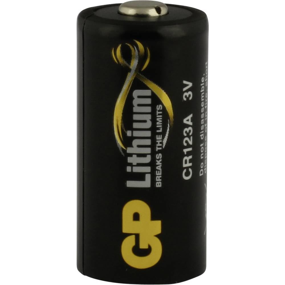 GP Lithium CR123A card of 1