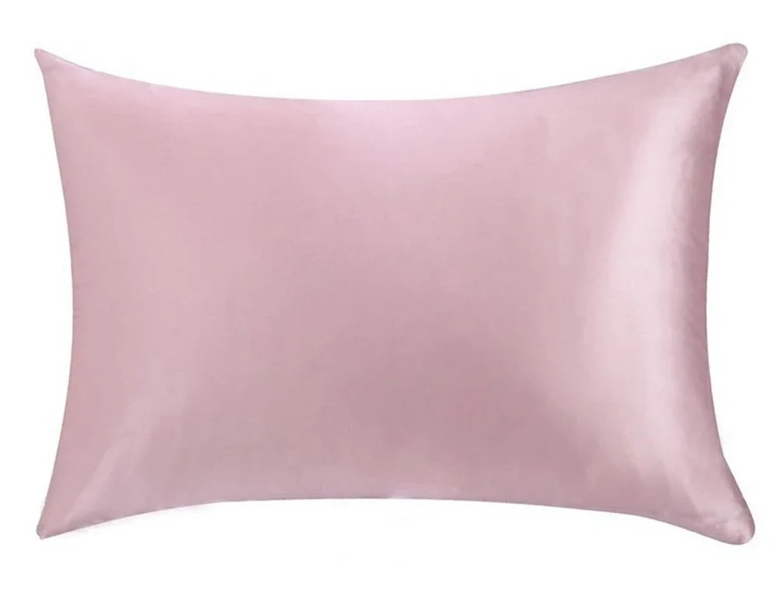 Taie d'oreiller en soie rose pour lit Standard | Votre routine bien-être nocturne