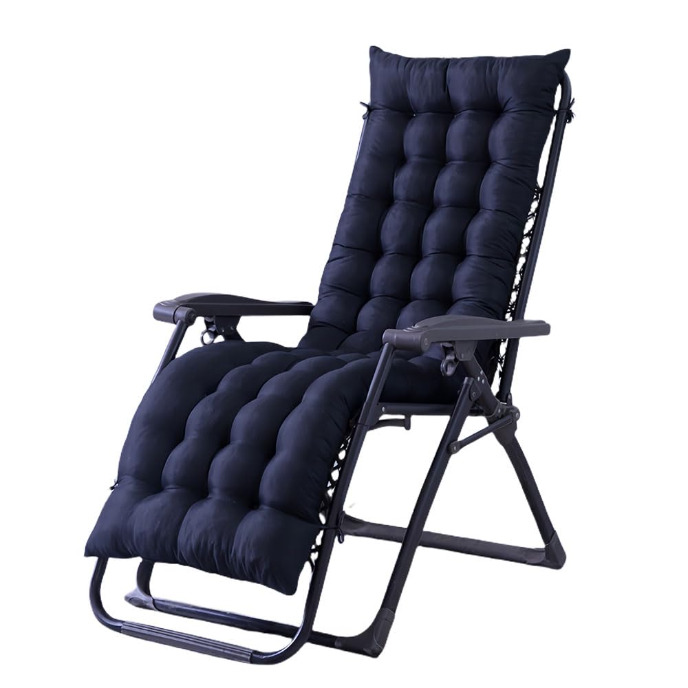 Chaise longue d'extérieur inclinable jardin balcon 48 x 120 cm