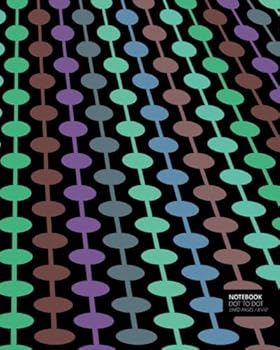 Paperback Notebook Dot To Dot (8x10) (Azure Night) Book