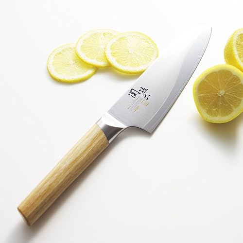 Miniatura 3 de Kai Corporation AE5254 Sekimagoroku - Cuchillo Santoku de 10,000 CL, 6,5 pulgadas (6.496 in), fabricado en Japón