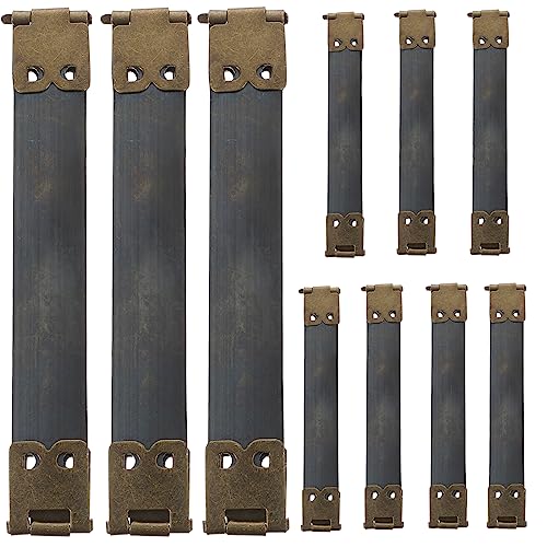 SUPVOX 10pcs Remplacement de Cadre en métal 9cm métal Clips Clips Accessoires pour à Main Fermoir Porte-Monnaie