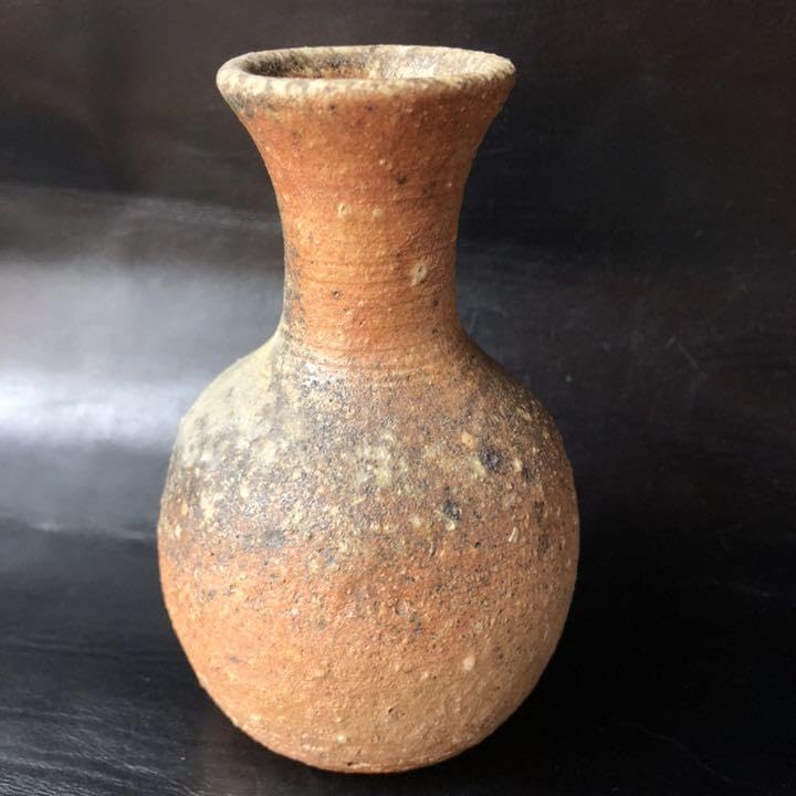備前焼 一輪挿し 花器 花瓶 花卉 壺 壷 臺 ツボ 詳細不明