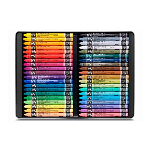 Caran D'Ache Giz Aquarelável Neocolor II, 40 Cores