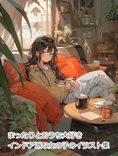 まったりとおうち大好きインドア派な女の子のイラスト集