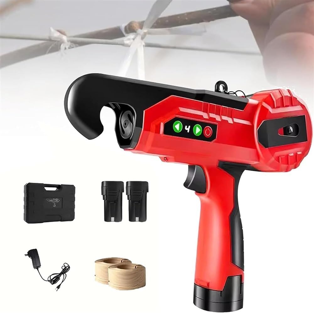 電動植物結束機、古い枝を束ねるブドウ園結束ツール、トマト、キュウリ、果物、野菜用の園芸植物結束機