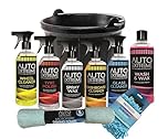 9pc Car Cleaning Kit, Wash kit, valet, Wash & Wax Set, Drying Towel Cleaning Mit Bucket