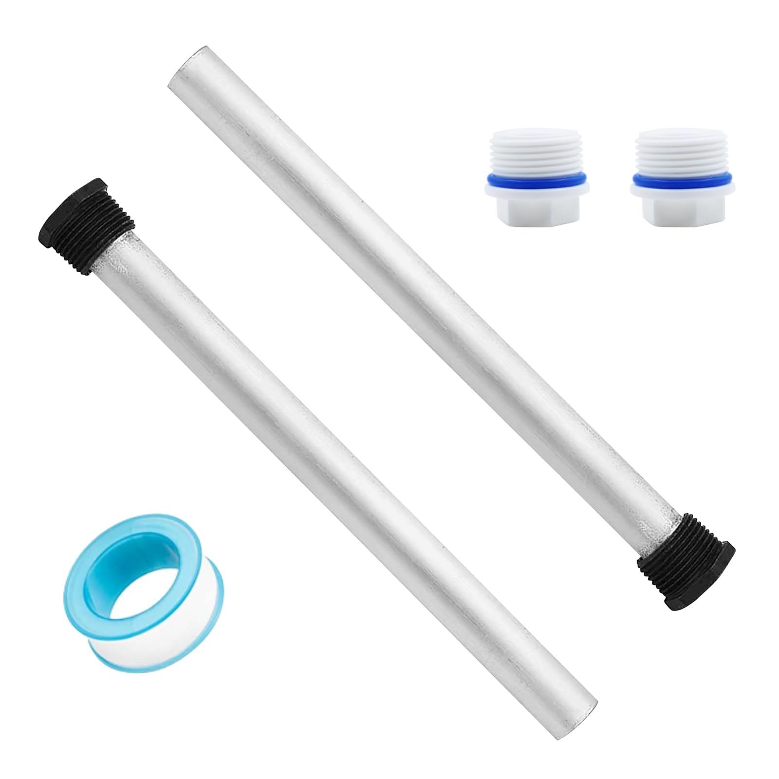 RV Water Heater Anode, suburban anode rod for rv water heater- Designed for Suburban and Mor-Flo Water Heaters (5 Pcs RV Anode Rod Kit)