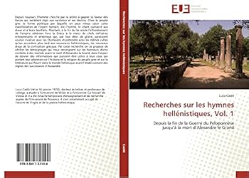 Paperback Recherches Sur Les Hymnes Hellénistiques, Vol. 1 [French] Book