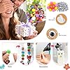 TOAOB 1300pcs Assorted Craft Pom poms Multicolor Pompoms Balls Arts and Crafts Supplies with 100pcs Wiggle Eyes for DIY Crafts Decorations #3