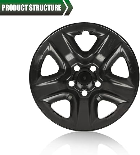 Miniatura 6 de GRAND ORANGE Tapacubos para llantas completas de 17 pulgadas, compatibles con Toyota RAV4 2006-2012, repuesto de neumáticos de automóvil, cubierta