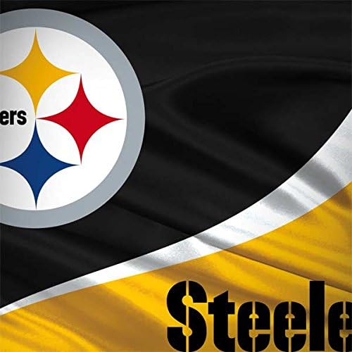 Skinit Decal Laptop Skin Compatible with MacBook Pro 15-inch with Touch Bar (2016-19) - Officially Licensed NFL Pittsburgh Steelers Design