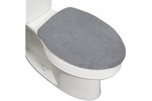 Gorilla Grip Absorbent Memory Foam Toilet Cover With Lock System