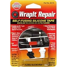 Versachem 82110-6PK WrapIt 1" x 10 Repair Silicone Tape, Pack of 6